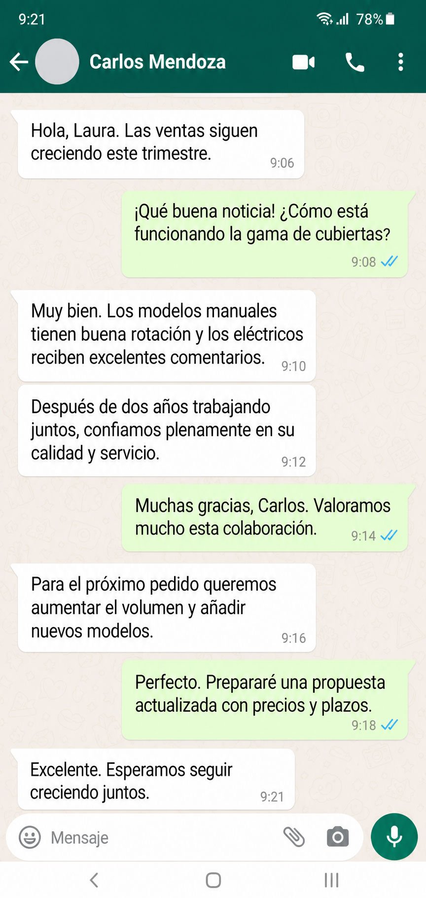 Home 18 Carlos Mendoza - Mexico Automotive Modification Products Wholesaler feedback